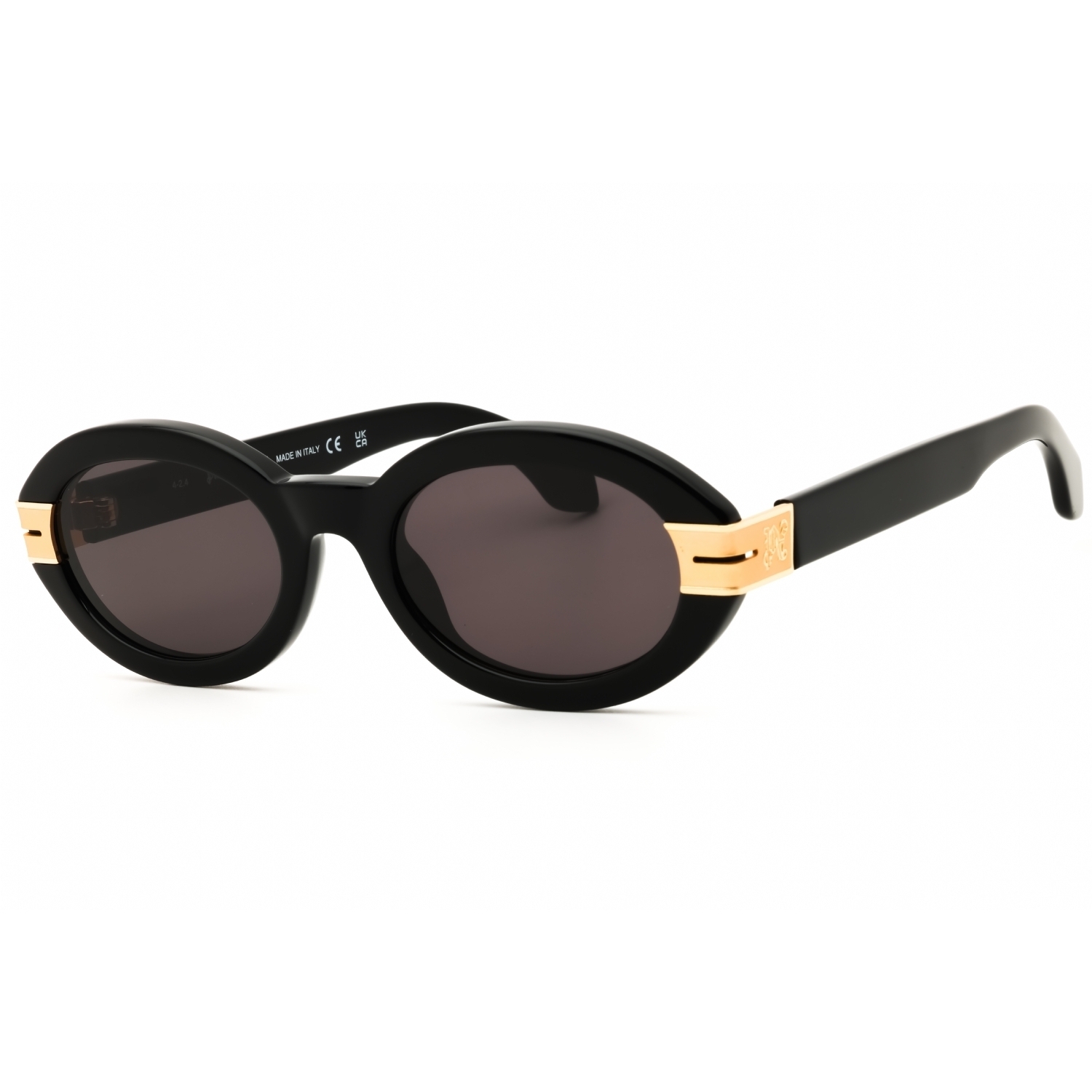 Palm Angels Harmony Sunglasses 1007 Black Acetate Oval